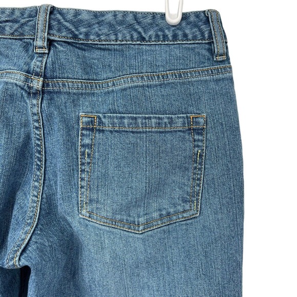ROUTE 66 Women's Low Rise Boot Cut Blue Denim Jeans Size 6 Average (W29"xL31") - Picture 7 of 11